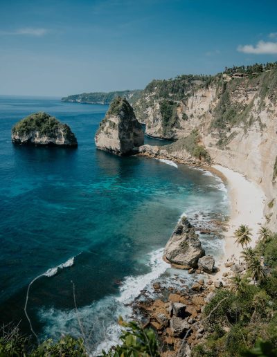 View of Diamond Beach, Nusa Penida – Bali Tour Legendary