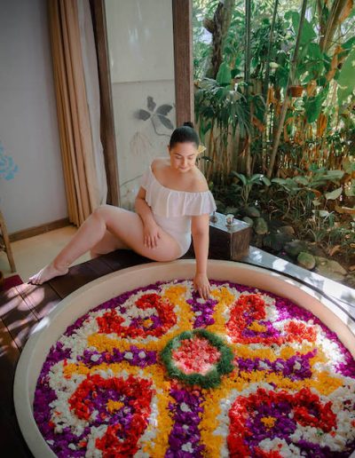 flower bath - bali tour legendary
